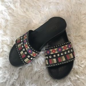 Schutz Slides Size 8.5 Worn twice